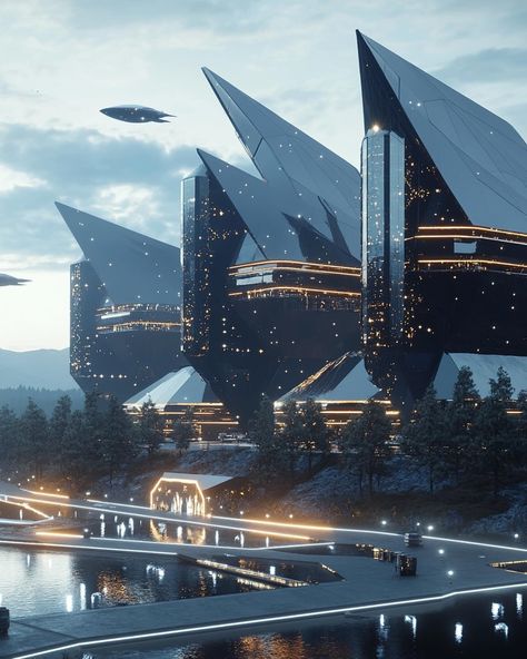 Chris (@armour.ai) • Photos et vidéos Instagram Futuristic Airport Concept, Futuristic Island, Scifi Artwork, Futuristic Cities, Fantasy Cities, Future Cities, World History Lessons, Futuristic Building, Futuristic World