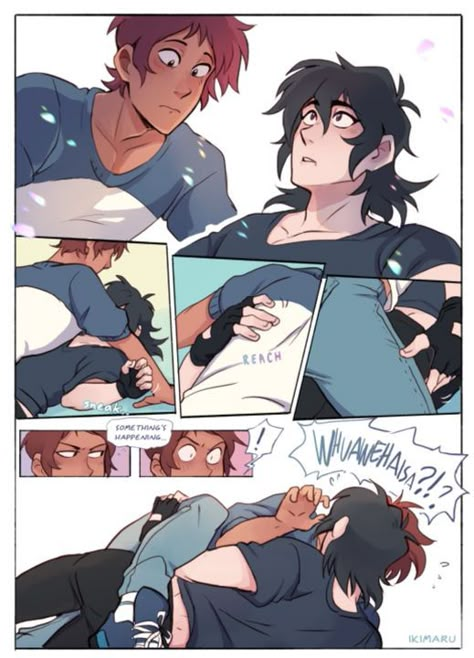 My Fav Klance Comics - VR Part 15 (1&2) - Wattpad Klance Cute, Lance And Keith, Keith And Lance, Lance X Keith, Klance Fanart, Keith Lance, College Au, Keith X Lance, Voltron Funny