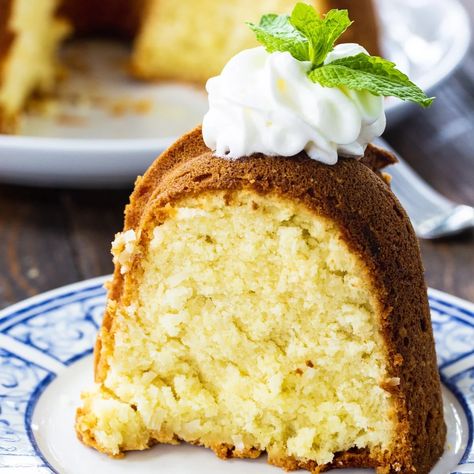 Coconut Cream Cheese Pound Cake - Spicy Southern Kitchen Dense Pound Cake, Coconut Cream Cheese, Coconut Pound Cakes, Spicy Southern Kitchen, Cheese Pound Cake, Cream Cheese Pound Cake, Southern Kitchen, Pound Cake Recipes, Desserts Snacks