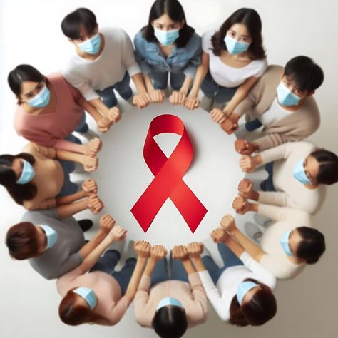 Photo fight against hiv and aids | Premium Photo #Freepik #photo Hiv Images, Hiv Aids Awareness, Living With Hiv, Aids Awareness, Hiv Aids, Free For Commercial Use, Aids Hiv, Quality Images, Premium Photo