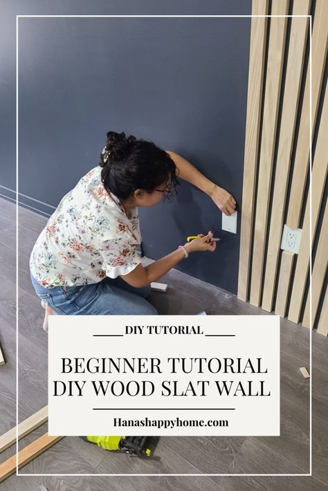 Slat Fireplace Wall, Vertical Slat Wall, Wood Slat Accent Wall, Easy Accent Wall, Diy Wood Slat Wall, Modern Feature Wall, Diy Slat Wall, Vertical Slats Wall, Slate Wall