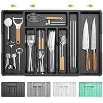 Kitchen Drawer Organization Utensils, Diy Projects To Increase Home Value, Cutlery Drawer Organization, Storage Divider, Silverware Organizer, Silverware Drawer Organizer, Utensil Drawer Organization, Flatware Holder, Silverware Drawer