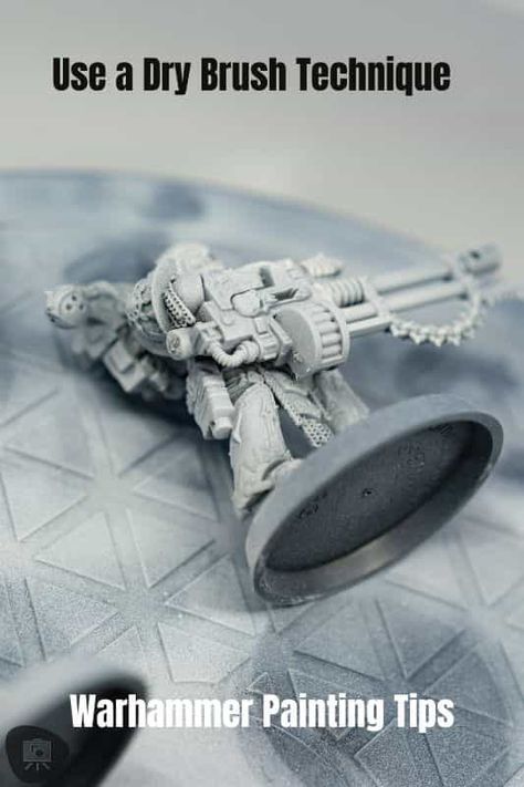 Warhammer Painting Tips for Beginners (9 Easy Things to Do!) - Tangible Day Warhammer 40k Miniatures Tutorials How To Paint, Painting Warhammer Miniatures, 40k Painting Tips, Miniature Painting Techniques, Warhammer Tutorial, Warhammer 40k Painting, Painting Warhammer, Painting Tips For Beginners, Paint Miniatures