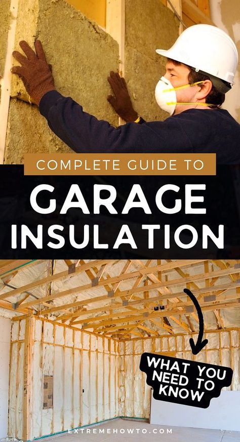 Investing in the right insulation transforms your garage into a comfortable, energy-efficient, and usable space all year round. Having covered the essentials, you’re now better equipped to undertake this home improvement project. The appropriate choice of insulation material and its diligent maintenance are integral to harnessing these benefits. Best of luck on your garage insulation journey! Garage Insulation Diy, Outdoor Curb Appeal, Garage Steps, Diy Insulation, Garage Backyard, Garage Insulation, Installing Insulation, Garage Projects, Yard Kitchen