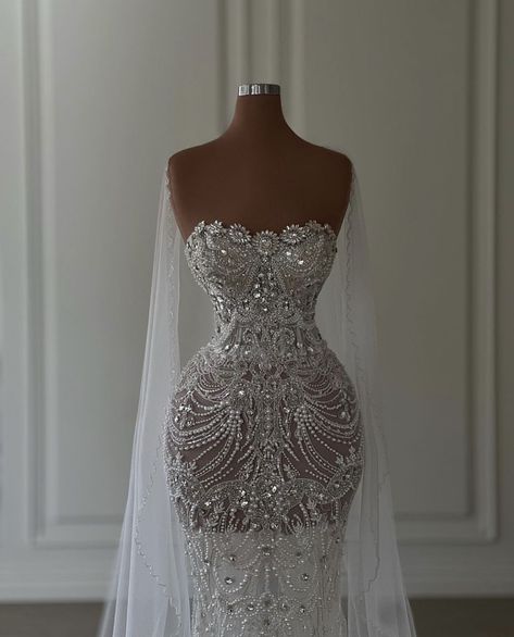 Full Diamond Wedding Dress, Glittery Wedding Dresses Mermaid, Hispanic Wedding Dress, Swarovski Crystal Wedding Dress, Baddie Wedding Dress, Wedding Dress With Bling, Swarovski Wedding Dress, Wedding Dresses Sleeveless, Diamond Wedding Dress