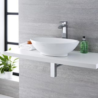 Countertop Basins - Countertop Sinks - BigBathroomShop Spa Style Bathroom, Modern Bathroom Renovations, Spa Inspired Bathroom, Wall Mounted Taps, Washbasin Design, Downstairs Toilet, Countertop Basin, Spa Inspiration, Sink Countertop