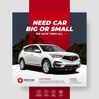 Car Banner, Car Advertising Design, Rent Car, 잡지 레이아웃, Desain Editorial, Social Media Advertising Design, Publicidad Creativa, Graphic Design Flyer, Media Design Graphics