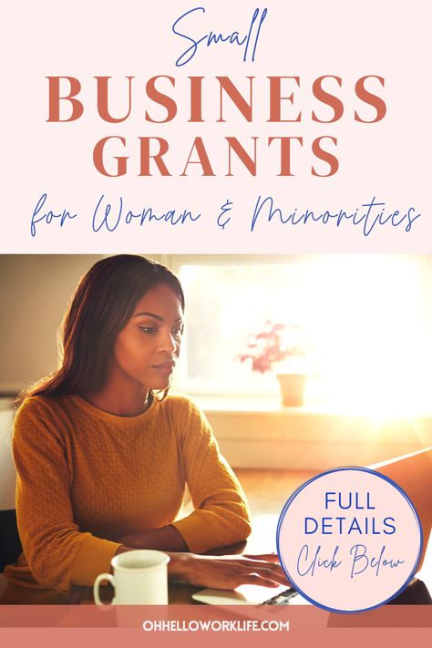 9 Small Business Grants for Woman Businesses Small Business Grants How To Apply, Small Business Grants For Women 2023, Grants To Start A Business, Woman Owned Business Grants, Small Business Grants 2023, Business Grants For Minorities, Start Up Business Grants For Women, Small Business Loans For Women, Women Owned Small Business