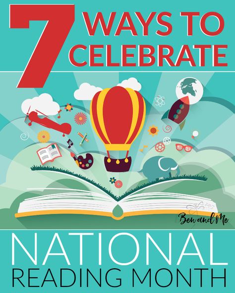 As homeschoolers, we tend to celebrate the love of reading all year round, but since March has been set aside as National Reading Month, it can be fun to mix things up a bit and find creative and interesting ways to celebrate reading in special ways during the month. March Reading Month, National Reading Month, Challenge For Teens, March Is Reading Month, March Reading, March Themes, Reading Month, Reading Posters, Homeschool Board