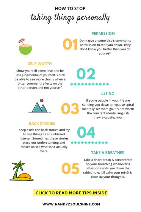 Why Do I Take Things So Personal, How To Stop Being A Bad Person, How To Not Take Things Personally Tips, 10 Ways To Show Up For Yourself, How To Be Real, How To Be Open To Love, How To Get Peace Of Mind, How To Be Open Minded, Things To Achieve In Life