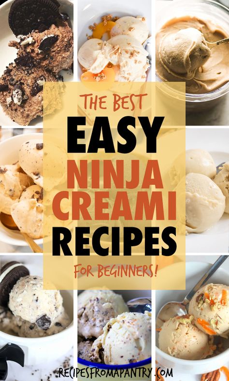 Everyone is buzzing about the Ninja Creami, and for good reason! Thanks to its powerful blending and freezing capabilities, you can whip up all sorts of homemade frozen treats in a matter of minutes. And this collection of the best Ninja Creami Recipes is exactly what you need to get started. From classic flavors to exotic combinations, there's a delicious Ninja Creami recipe to suit everyone. Click through to get this awesome collection of 19 Ninja Creami Recipes!! #ninjacreami #icecream Ice Cream Ninja Creami, Ice Cream Maker Recipes Healthy, Ninja Creami Ice Cream Recipes, Ninja Creami Recipe, Ninja Ice Cream Recipe, Protein Ice Cream Recipe, Ninja Creamy, Ninja Ice Cream, Healthy Ice Cream Recipes