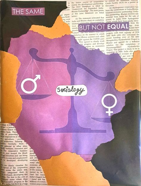 On Gender Inequality in Education Gender Inequality Poster Ideas, Gender Inequality Art, Inequality Poster Design, Sociology Project Ideas, Gender Inequality Poster, Creative Posters On Gender Equality, Sociology Poster, Gender Equality Art, Sociology Project