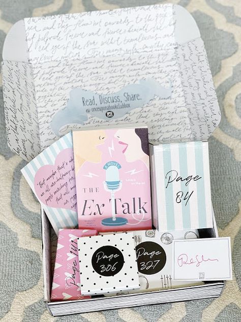 Gifts For My Girlfriend, The Book Club, Steamy Romance, Discussion Questions, Quote Cards, Diy Book, Book Box, Subscription Box, Box Fan