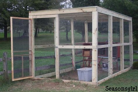 61 DIY Chicken Coop Plans That Are Easy to Build (100% Free) Chicken Coops Plans, Easy Diy Chicken Coop Plans, Build Your Own Chicken Coop, Easy Diy Chicken Coop, Chicken Coop Tips, Chicken Coop Plans Free, Cheap Chicken Coops, Chicken Coop Door, Build A Chicken Coop