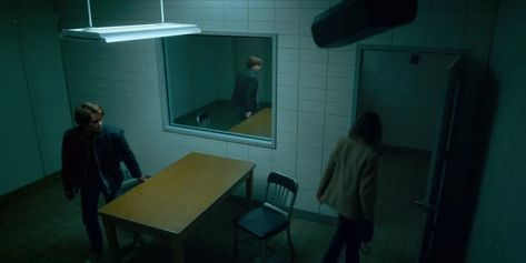 Hawkins National Laboratory | Stranger Things Wiki | Fandom Barbara Holland, Project Mkultra, Deprivation Tank, Hawkins Indiana, Joyce Byers, Mind Flayer, High Angle Shot, Movie Shots, Will Byers