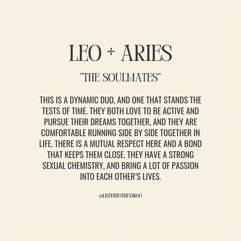 Leo Love Compatibility + What Works ❤️‍🔥 #Listentothevirgo Leo And Aries Compatibility, Aries Man Leo Woman, Aries And Leo Relationship, Leo Boyfriend, Leo And Aries, Leo Relationship, Leo Compatibility, Aries Compatibility, Leo Aries