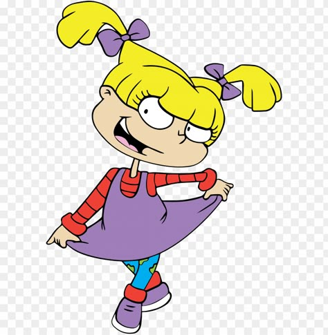 Rugrats Characters, Rugrats Cartoon, Angelica Pickles, 90s Cartoon Characters, Tommy Pickles, Circus Characters, Rock Argentino, Nickelodeon 90s, Drawing Cartoon Characters