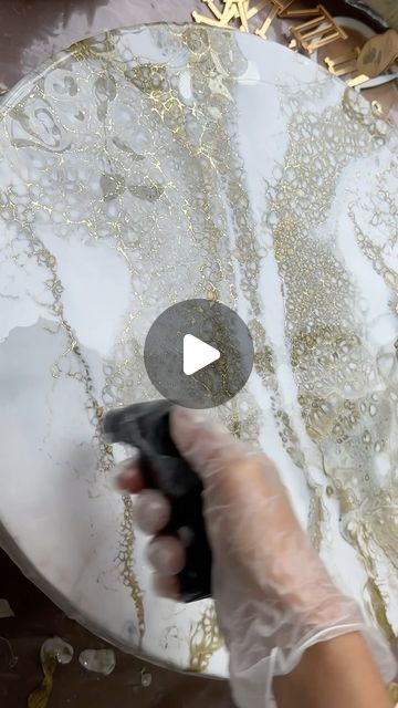 Natalia Saveleva on Instagram: "Tutorial on my Patreon 😍
#epoxyresin @resin_pro @resinpro_france @resinpro_usa 
NatiRum- promo code 10% off 
#clock #epoxyresin" Resin Clock Diy, Resin Clock Tutorial, Resin Pro, Resin Clock, Instagram Tutorial, Epoxy Resin, Pearl White, Clock, Coding