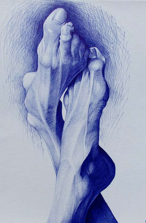 Ballpoint pen Stylo Art, Ballpoint Pen Art, Pen Art Work, Ballpoint Pen Drawing, Pen Drawings, Pen Art Drawings, Anatomy Sketches, Anatomy For Artists, Anatomy Drawing