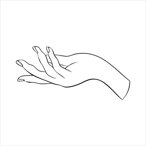 Posture Drawing, Hand Outline, Movement Drawing, Karma Tattoo, Baby Logo Design, Hand Silhouette, Witch Hands, Finger Art, Hand Gestures