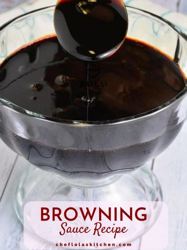 This is a bowl of rich and exotic browning sauce. Browning Sauce Recipe, Jamaican Oxtails, Browning Sauce, Jamaican Oxtail Stew, Bbq Beef Ribs, Jamaican Oxtail, Brown Stew Chicken, Stew Chicken, Oxtail Stew