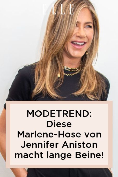 Wir hätten echt nicht erwartet, dass eine Marlene-Hose SOOO lange Beine machen kann. Doch Jennifer Aniston beweist mit diesem Modetrend das Gegenteil! #fashion #modetrend #jenniferaniston #marlene #hose Maybelline Concealer, Marlene Hose, Styling Tricks, Elle Fashion, Outfits Styling, Fashion Basics, Jennifer Aniston, Fashion Week, Design Trends