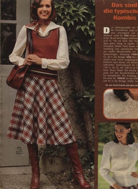 American 60s Fashion, 1970s Preppy Fashion, Vintage Office Fashion, 50s Fall Fashion, 1970 Fashion Women Outfits, Retro Revival Fashion, Modest 80s Fashion, 70s And 80s Fashion Outfits, Modern 80s Fashion