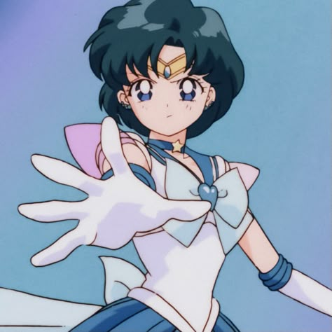 Ami Mizuno, Sailor Moon Aesthetic, Moon Aesthetic, Sailor Mercury, Pretty Guardian Sailor Moon, Old Anime, Sailor Scouts, 90s Anime, Anime Aesthetic