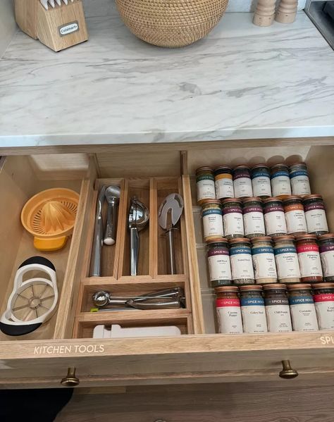 iDesign Linus In-Drawer Spice Rack curated on LTK Spice Rack Drawer, Drawer Spice Rack, Spice Drawer, Camper Trailer, Garage Organization, Spice Rack, Kitchen Essentials, Storage Containers, Kitchen Tools