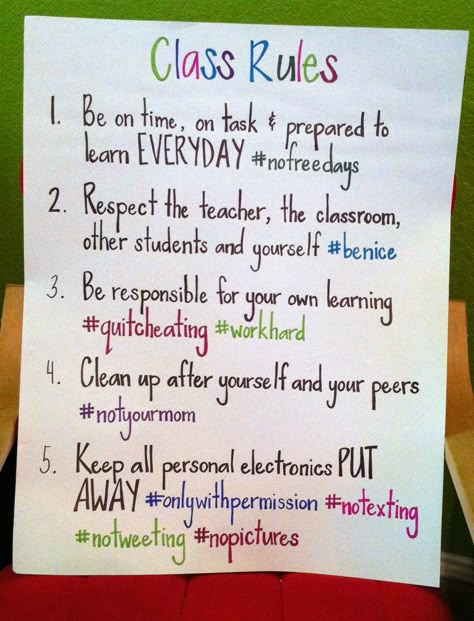 We Teach High School: First days: Rules Classroom Expectations, Classroom Procedures, High School Classroom, Middle School Classroom, Teaching Middle School, Teaching High School, Classroom Rules, E Mc2, High School Math