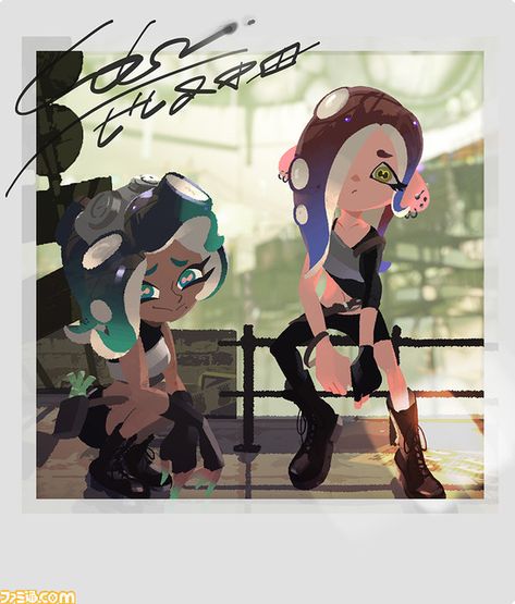 X Splatoon Side Order, Side Orders, Pearl And Marina, Nintendo Splatoon, Splatoon Memes, Splatoon 2 Art, Splatoon Comics, Cute Romance, Steven Universe Fanart