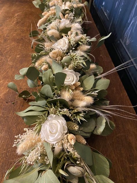 Eucalyptus wedding table decor