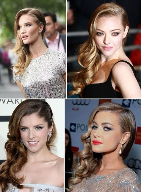 A Sweeping Style Statement with Side-Swept Curls Side Swept Curls, Side Swept Hairstyles, Luxy Hair, Ball Hairstyles, Formal Hair, Side Hairstyles, Side Swept, Wedding Hair Makeup, Fancy Hairstyles