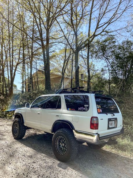 97 Toyota 4runner, Toyota 4runner Vintage, 90s Toyota 4runner, Gen 3 4runner, Tan 4runner, First Gen 4runner, Modded 4runner, Lifted Toyota 4runner, 1998 4runner Mods