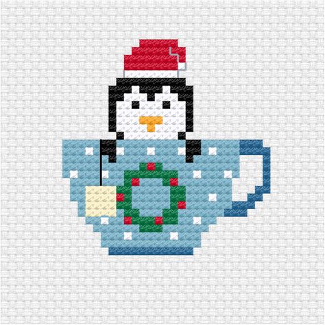 3 Inch Cross Stitch Patterns Christmas, Cross Stitch Designs Christmas, Cross Stitch Tea Cup, Cross Stitch Characters, Free Tiny Cross Stitch Patterns, Small Cross Stitch Christmas Ornaments, Holiday Cross Stitch Patterns Free, Xmas Cross Stitch Patterns Free, Tiny Cross Stitch Patterns Free