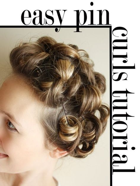 Pin Curls Tutorial, Pin Curl Tutorial, Pin Curls Long Hair, Pin Curl Hair, Barbie Hairstyles, Long Hair Curls, Curling Tutorial, Curls Tutorial, Pin Up Curls