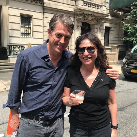 Hugh Grant w Susanne Bier, the director of “The Undoing” Hug Grant, Chet Atkins, Meg Ryan, Hugh Grant, Bridget Jones, Elizabeth Hurley, Film Producer, Romantic Comedy, British Actors