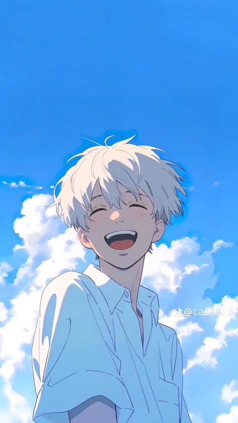 Anime Boy Smile, Anime Picture Hd, Anime Smile, Best Anime Drawings, Cool Anime Backgrounds, 캐릭터 드로잉, Anime Artwork Wallpaper, Digital Art Anime, 영감을 주는 캐릭터