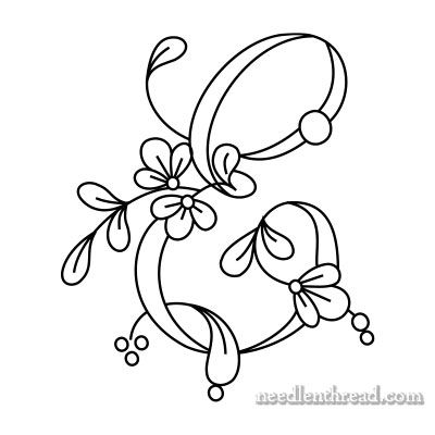 Floral Script Monogram for Hand Embroidery: E Quilled Creations, Monogram Embroidery, Embroidery Alphabet, Embroidery Tips, Script Monogram, Embroidery Letters, Embroidery Monogram, Embroidery Patterns Free, 자수 디자인