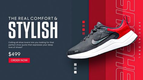 Shoes Banner Design, Ux Landing Page, Top Graphic Designers, Ads Creative Advertising Ideas, Fashion Poster Design, Shoes Quotes, Banner Ads Design, Ads Design, Dhaka Bangladesh