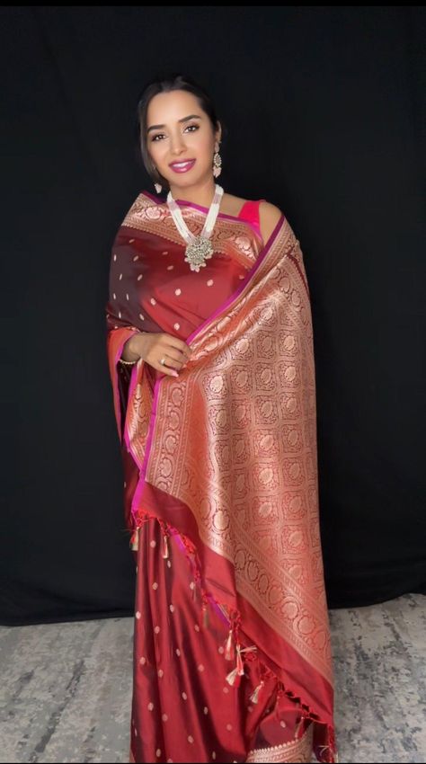 Traditional silk saree