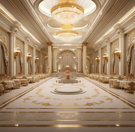 **banquet hall interior design for a seven star hotel of size feet and height 10 feet, grand luxury palace type, roman design for walls, parametric false ceiling, carpet flooring, futuristic roman, luxury, unique, HD Ballroom Floor Design, Banquet Hall Flooring Design, Banquet Hall False Ceiling Design, Roman Ceiling Design, Banquet Hall Wall Design, Banquet Hall Design Interiors Luxury, Banquet Hall Design Interiors, Futuristic Roman, Modern Banquet Hall