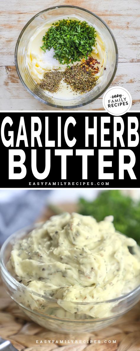 Garlic Herb Butter Dried Herbs, Herbed Butter Recipe For Turkey, Garlic Dill Butter, Garlic Butter Recipe Homemade For Bread, Tuscan Herb Butter, Garlic Parsley Butter, Diy Garlic Butter For Bread, Herbed Garlic Butter, Malones Garlic Butter