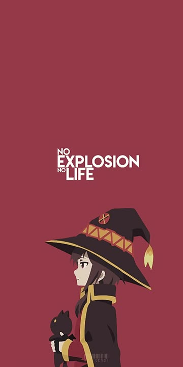 Megumin - KonoSuba Wallpaper - Korigengi — Anime Wallpaper HD Source Movies Wallpaper, Konosuba Wallpaper, Cute Anime Wallpaper, Anime Kawaii, Cute Anime Pics, All Anime, Anime Background, Otaku Anime, Animated Movies