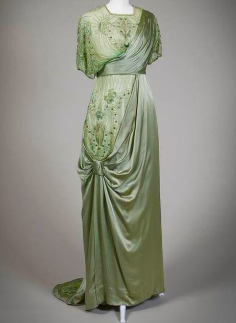 1910s Evening Dress, Edwardian Evening Dress, 1912 Evening Gown, 1913 Dress, 1912 Dress, Victorian Evening Dress, 1910s Dress, 1912 Fashion, Early 20th Century Fashion