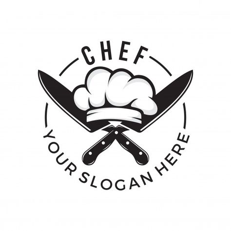 Chef GUSEV Logo Design Kitchen, Cooking Logo, Chef Logo, Logo Generator, Kitchen Logo, Inspiration Logo Design, Cake Logo Design, Desain Editorial, Food Logo Design