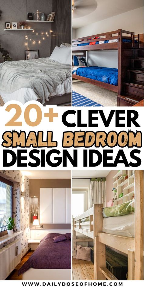 small bedroom design ideas Bedroom Zoning Ideas, Design Ideas For Small Bedrooms, Small Bedroom Ideas Carpet Floor, Indian Small Bedroom Design, Built In Bed Small Room, Small Studio Bedroom Ideas, Multi Purpose Bedroom Ideas, Bedroom Ideas For Small Bedrooms, Teenage Small Bedroom Ideas