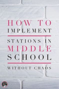 how to use stations in middle school #middleschool Middle School Classroom Management, Sixth Grade Science, Middle School Science Classroom, Learning Stations, Middle School Language Arts, Middle School Reading, Middle School English, Middle Schoolers, Middle School Classroom