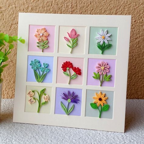 Jessica Cheung 🇨🇳 (@jessica_love_quilling) • Instagram photos and videos Mini Quilling, Teknik Quilling, Quilling Patterns Tutorials, Quilling Flower Designs, Paper Quilling Cards, Quilling Work, Birthday Card Drawing, Paper Quilling Patterns, Quilled Paper Art