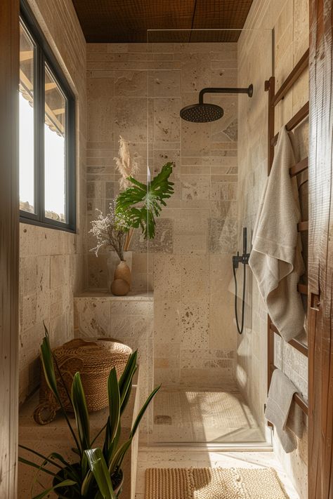 Small Bedroom Bathroom Ideas, Organic Small Bathroom, Bathtub For Small Bathrooms, Bedroom With Small Bathroom, Functional Bathroom Ideas, Small Apartment Interior Design Ideas, Small Bathroom With Bathtub Ideas, Small Bathrooms With Bath, Small Bathtub Ideas